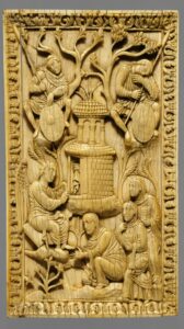 Plaque with the Holy Women at the Sepulchre North Italian early 10th century