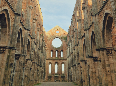 Ruins of the Abbey of San Galgano. Author's collection.